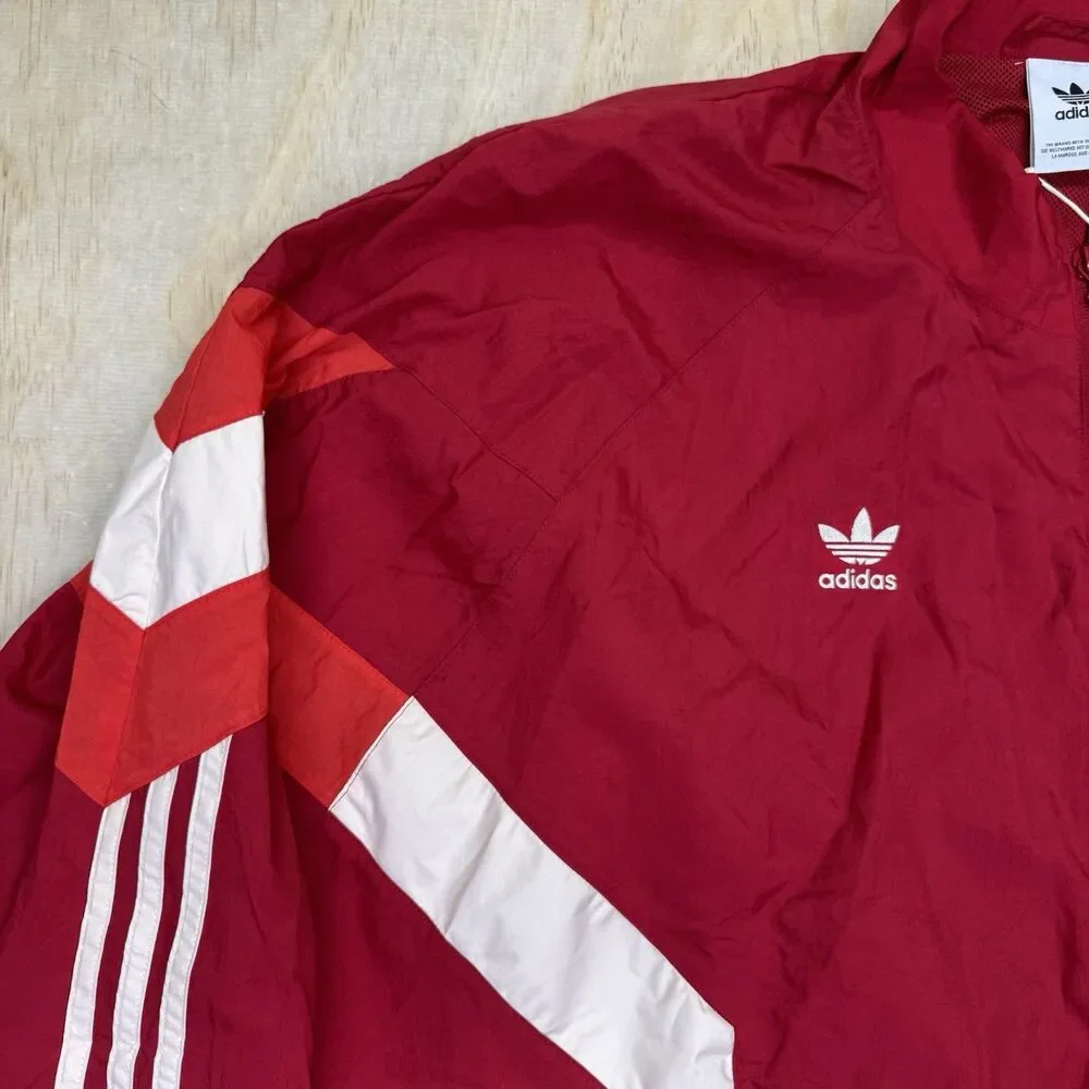 NEW FC Bayern Munich adidas Originals Track Top Jacket Red 2XL